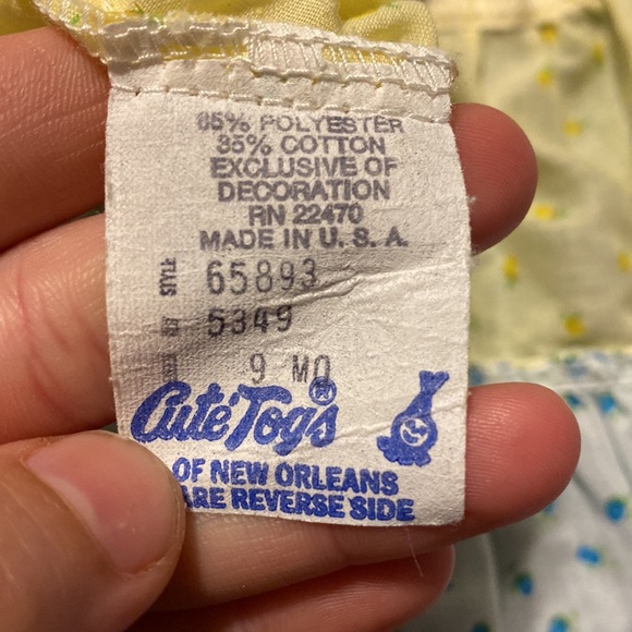 Vintage Cute Togs baby girl dress - Picture 4 of 6